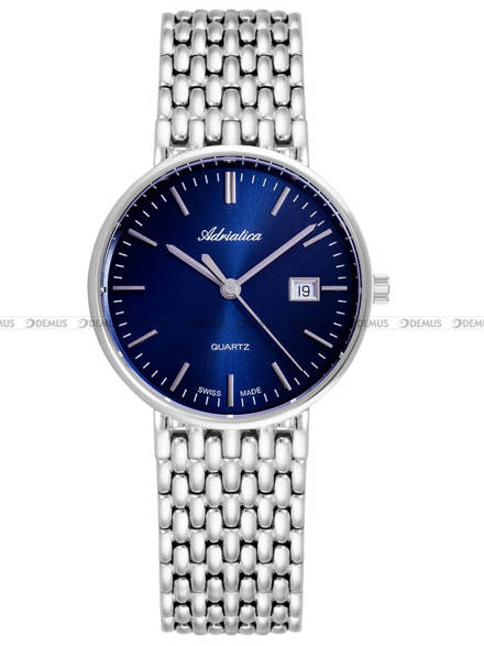 Zegarek Adriatica Mens Fashion A1270.5115Q Męski, Kwarcowy, Wskazówkowy