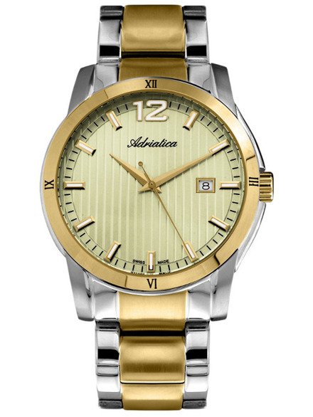 Zegarek Adriatica Mens Fashion A8240.2151Q Męski, Kwarcowy, Wskazówkowy