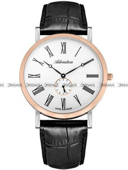 Zegarek Adriatica Mens strap A1113.R233Q Męski, Kwarcowy, Wskazówkowy