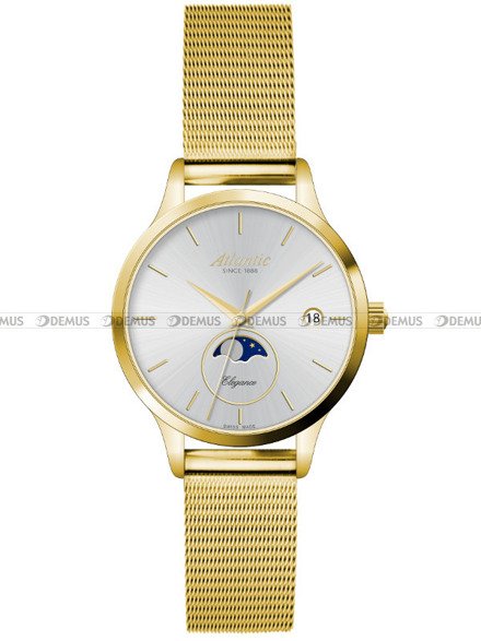 Zegarek Atlantic Elegance 29040.45.21MB Damski, Kwarcowy, Wskazówkowy