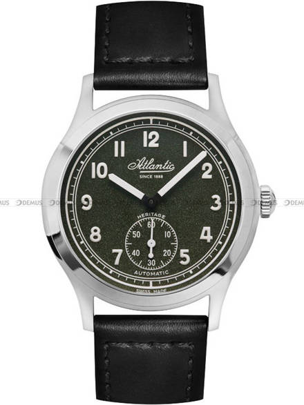 Zegarek Atlantic Worldmaster Heritage Military 1951 53760.41.73 - Dodatkowy pasek w zestawie