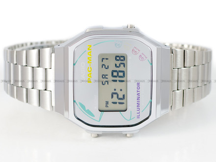 Zegarek CASIO Vintage 45th PAC-MAN anniversary A168WEPC 7AER - Edycja specjalna