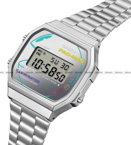 Zegarek CASIO Vintage 45th PAC-MAN anniversary A168WEPC 7AER - Edycja specjalna