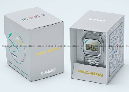 Zegarek CASIO Vintage 45th PAC-MAN anniversary A168WEPC 7AER - Edycja specjalna