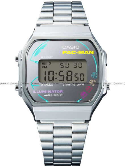 Zegarek CASIO Vintage 45th PAC-MAN anniversary A168WEPC 7AER - Edycja specjalna