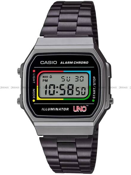 Zegarek CASIO Vintage UNO Collaboration A168WEUC 1AER - Edycja Specjalna