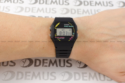 Zegarek Casio 45th PAC-MAN anniversary F 91WPC 1AER - Edycja specjalna