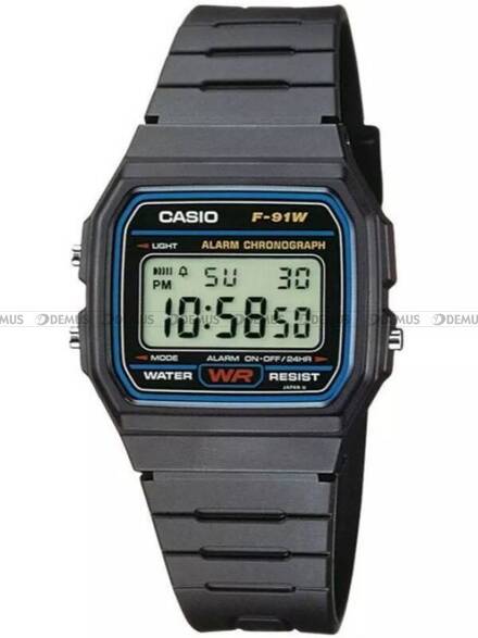 Zegarek Casio F 91W 1YEG