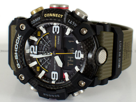 Zegarek Casio G-SHOCK GG-B100-1A3ER Męski, Kwarcowy, Wskazówkowo-Elektroniczny