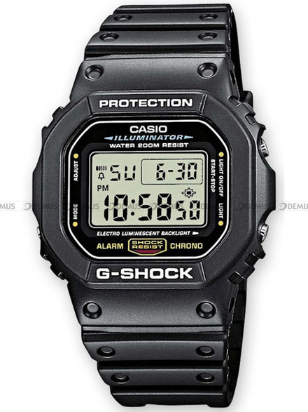 Zegarek Casio G-Shock DW-5600E-1VER Męski, Kwarcowy, Elektroniczny