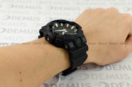 Zegarek Casio G-Shock GA-700-1BER Męski, Kwarcowy, Wskazówkowo-Elektroniczny