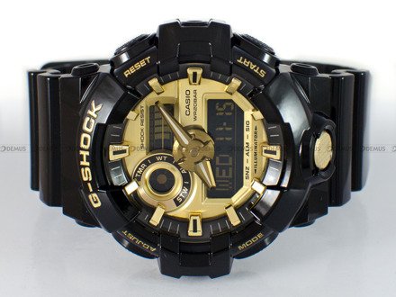 Zegarek Casio G-Shock GA-710GB-1AER Męski, Kwarcowy, Wskazówkowo-Elektroniczny