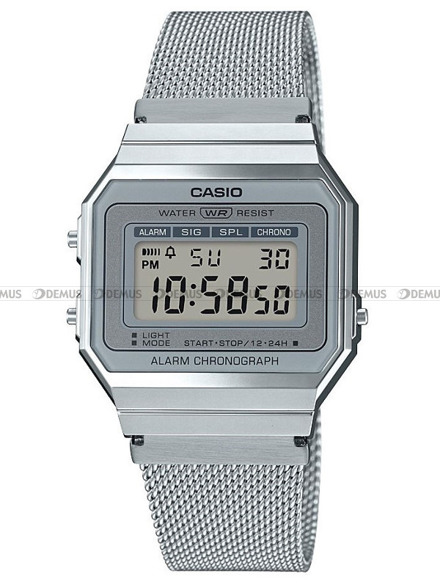 Zegarek Casio RETRO A168WEM-7EF Unisex, Kwarcowy, Elektroniczny