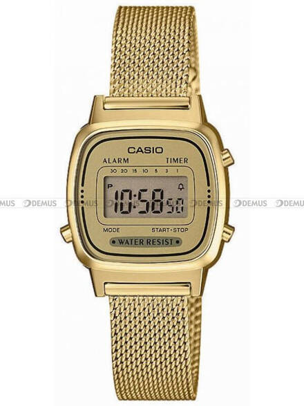 Zegarek Casio RETRO LA670WEMY-9EF Damski, Kwarcowy, Elektroniczny