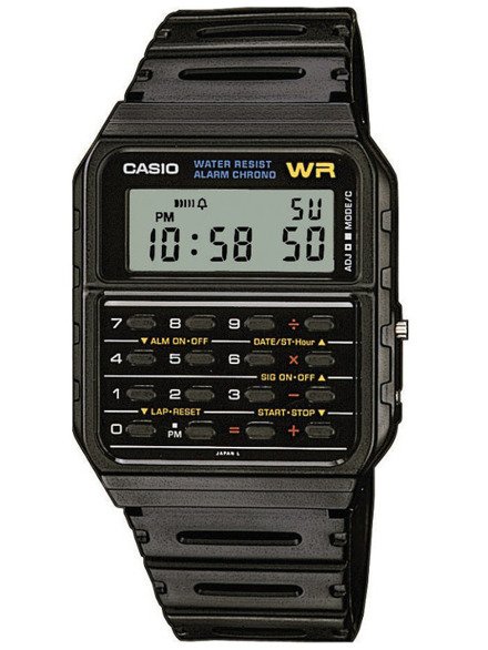 Zegarek Casio Sport Electronic CA-53W-1ER Męski, Kwarcowy, Elektroniczny