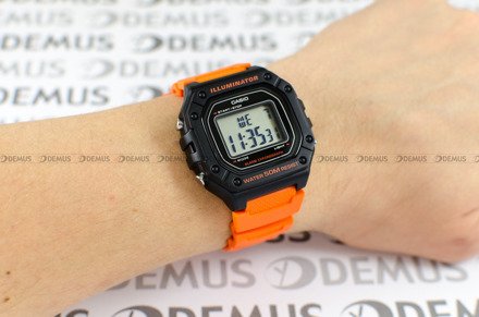 Zegarek Casio Sport Electronic W-218H-4B2VEF Męski, Kwarcowy, Elektroniczny