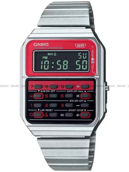 Zegarek Casio Vintage z kalkulatorem CA 500WE 4BEF