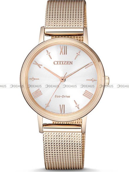 Zegarek Citizen Eco Drive EM0576-80A Damski, Kwarcowy, Wskazówkowy