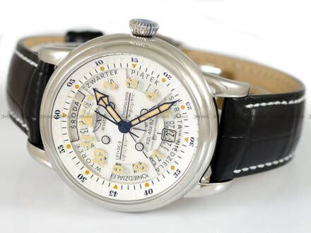 Zegarek Męski Aviator Douglas Day Date - Polska Edycja - V.3.36.0.293.4 PL - Limitowany model