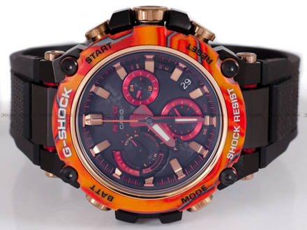 Zegarek Męski G-SHOCK 40th Anniversary Flare Red MTG B3000FR 1AER - Limitowana Edycja