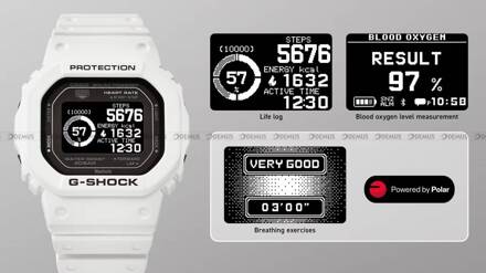 Zegarek Męski G-SHOCK G-Squad Heart Rate Monitor Bluetooth DW H5600 7ER