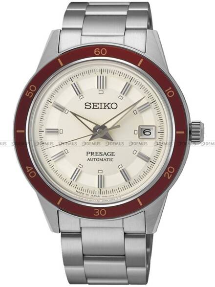 Zegarek Męski Seiko Presage Automatic Style 60's SRPH93J1