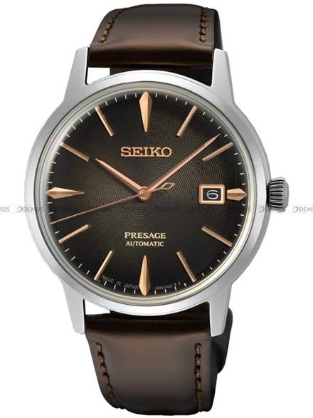 Zegarek Męski Seiko Presage Cocktail Irish Coffee SRPJ17J1