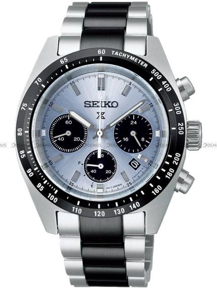 Zegarek Męski Seiko Prospex Speedtimer Solar Crystal Trophy SSC909P1 - Limitowana edycja