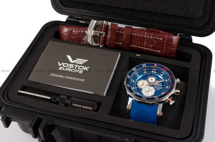 Zegarek Męski Vostok Europe Lunokhod-2 YM86-620A636