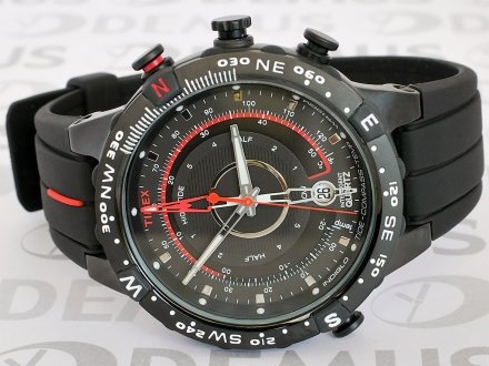 Zegarek Timex Analog Compass T2N720 Męski, Kwarcowy, Wskazówkowy