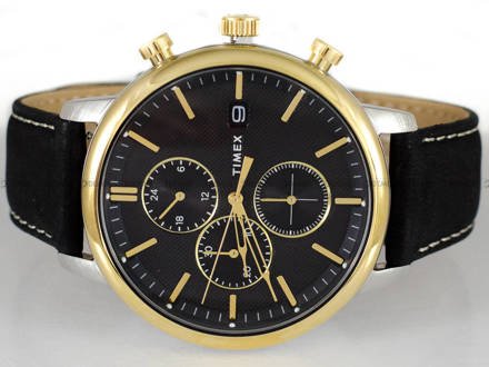 Zegarek Timex Chronograph TW2U39100 Męski, Kwarcowy, Wskazówkowy