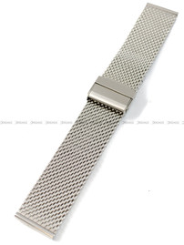 Bransoleta mesh do zegarka - Pacific MS-10-31-22MM - 22 mm - srebrna