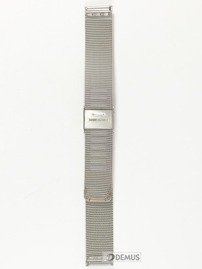 Metalowa bransoleta do zegarka Chermond BRS2.16, 16 mm, Srebrna