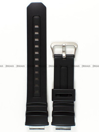 Pasek do zegarka z tworzywa Casio AWG-M100-AW-590-AW-591, 16 mm, Czarny