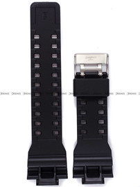 Pasek do zegarka z tworzywa Casio GA-100-GA-110-G-8900-Black, 16 mm, Czarny