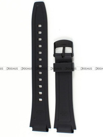 Pasek do zegarka z tworzywa Casio W-800, 18 mm, Czarny