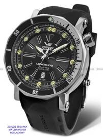 Pasek silikonowy do zegarka Vostok Europe Lunokhod NH35A-6205210 - 25 mm