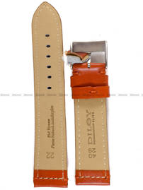 Pasek skórzany do zegarka - Diloy 363.22.12 - 22 mm