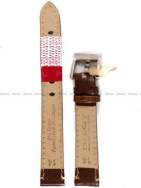 Pasek skórzany do zegarka - Diloy 373.14.9 - 14 mm