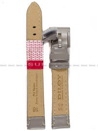 Pasek skórzany do zegarka - Diloy 373.16.7 - 16 mm
