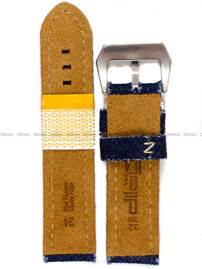 Pasek skórzany do zegarka - Diloy 390.24.5 - 24 mm