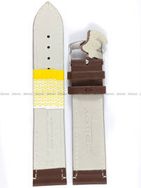 Pasek skórzany do zegarka - Diloy 421.22.2 - 22 mm