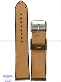 Pasek skórzany ręcznie robiony A. Kucharski Leather - Conceria Puccini Palmellato - chestnut/camel 16 mm