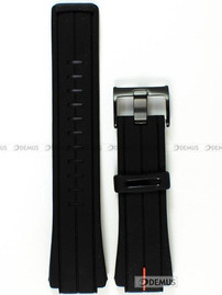 Poliuretanowy pasek do zegarka Timex P2N720, 16 mm, Czarny
