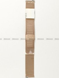 Pozłacana, siateczkowa (mesh) bransoleta do zegarka Morellato A02X05496000180099, 18 mm, różowe złoto