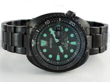 Seiko Prospex Night Vision Sea Black Series King Turtle SRPK43K1 Zegarek Męski 