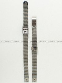 Siateczkowa (mesh) bransoleta do zegarka Obaku V129LCIMC, 6 mm, Srebrna