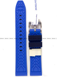 Silikonowy pasek do zegarka Morellato A01X4797187862CR20, 20 mm, Granatowy