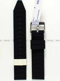 Silikonowy pasek do zegarka Morellato A01X4985187862CR20, 20 mm, Czarny