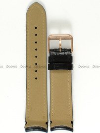 Skórzany pasek do zegarka Aviator Aviator-AVW-9169-G, 22 mm, Czarny